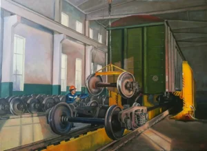 Когда смолкает стук колёс